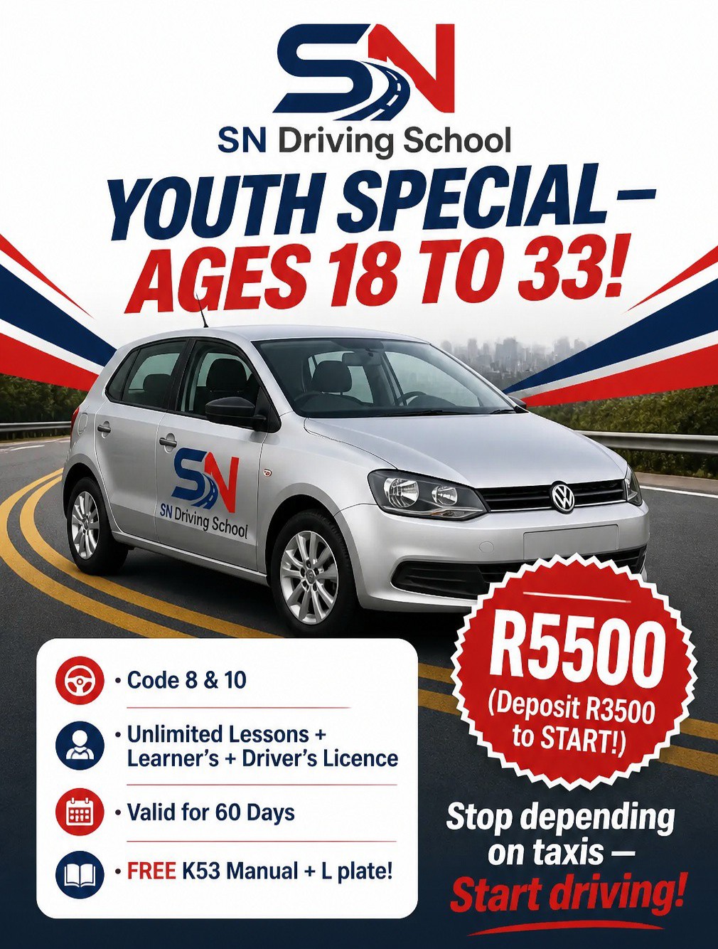 SN Driving School Youth Special poster